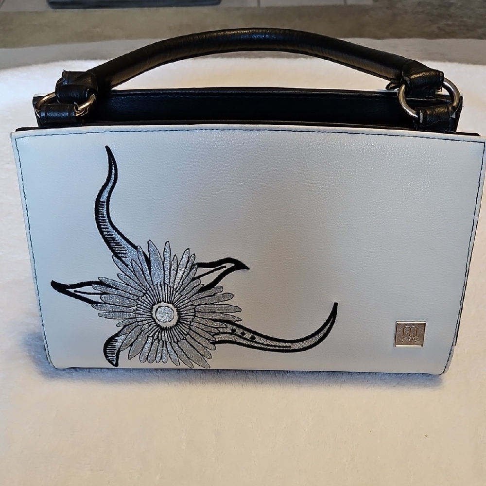 Miche Elegant Black and White Mini Bag